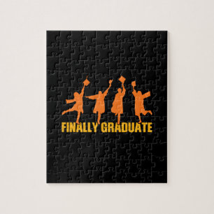 Graduation Gift Finally Graduate Jigsaw Puzzle