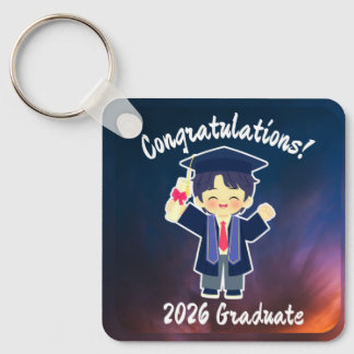 Graduation Gift for Boys Souvenir Token Keychain