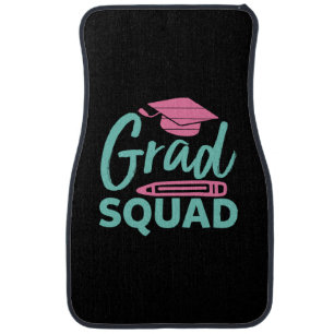 Graduation Gift   Grad Squad Car Floor Mat