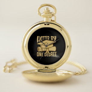 Graduation Gift   Hotter By One Degree Pocket Watch