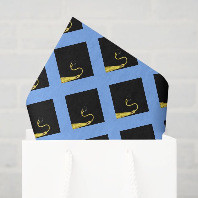 Graduation Gifts Light Blue Tissue Paper (Gift Bag)