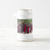 Graduation Gifts - Wrap Around Photo and Text Beer Stein (Front Left)
