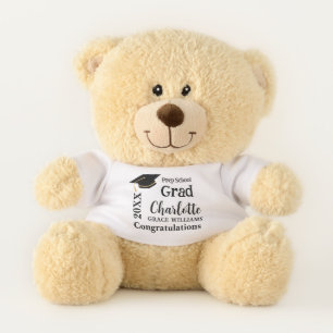 Graduation Grad Name Year Memento Keepsake Custom  Teddy Bear