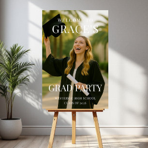 Graduation Grad Party Photo Welcome Foam Board
