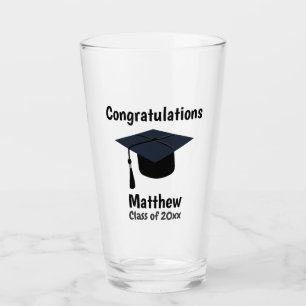 Graduation Graduate School Congratulations Pint Glass