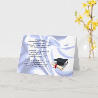 Graduation Granddaughter Card | Zazzle