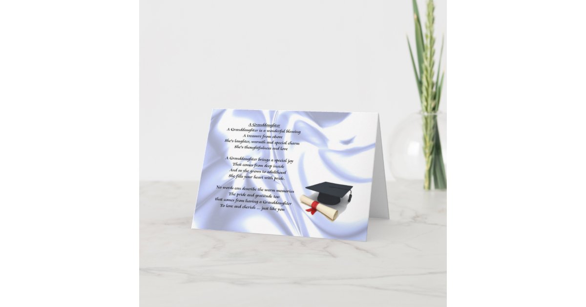 Graduation Granddaughter Card | Zazzle.com