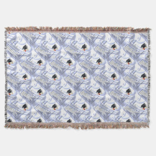 Graduation   Grandson Poem Throw Blanket