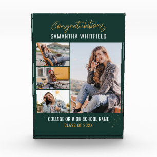 Graduation Green 2024 Grad Photo Block