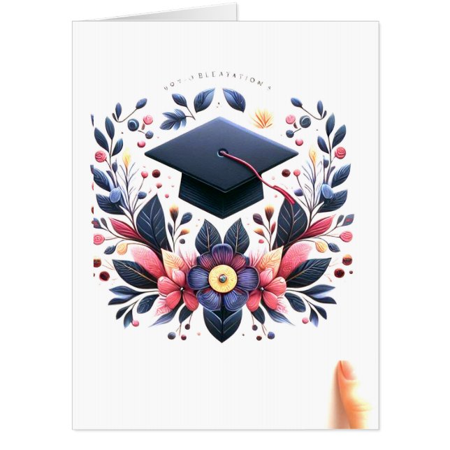  graduation greeting Card (Front)