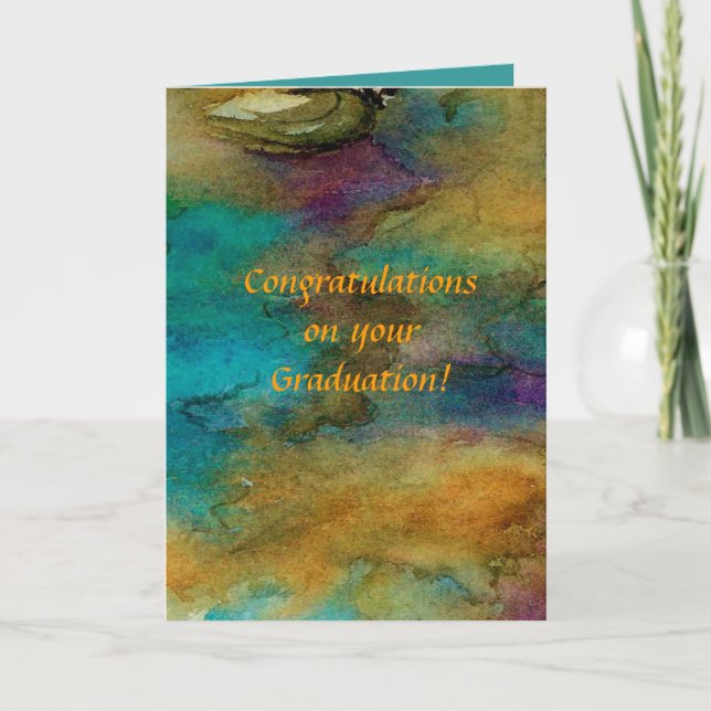 Graduation Greeting Card (Front)