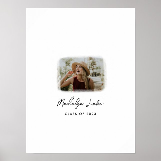 Graduation Guest Book Alternative Signable Poster (Front)