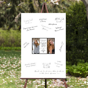 Graduation Guest Book Alternative Signature Foam Board