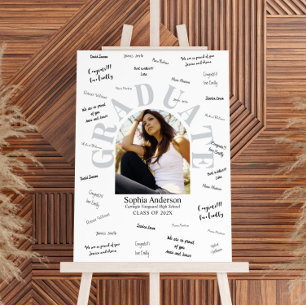  Graduation Guest Signature  Foam Board