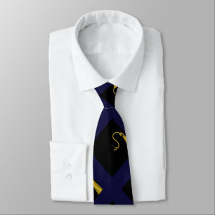 Graduation Guy Navy Blue Neck Tie