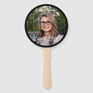 Graduation Hand Fan, Photo Favor Graduate Fan
