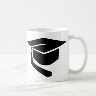 Graduation hat coffee mug
