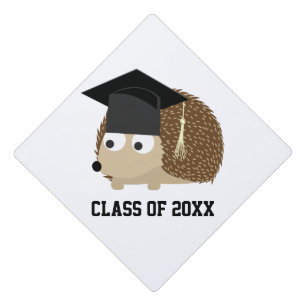 Graduation Hedgehog Cap Topper