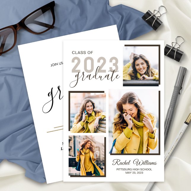 Graduation High School 2023 Photo Party Invitation (Creator Uploaded)