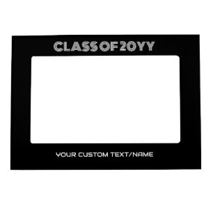 Graduation High School Class Personalized Magnetic Frame
