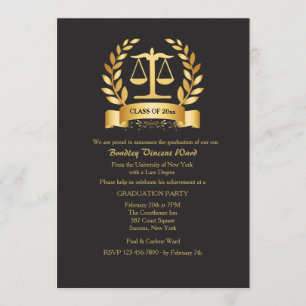 Graduation Honors Invitation