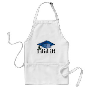 Graduation I Did It! Adult Apron