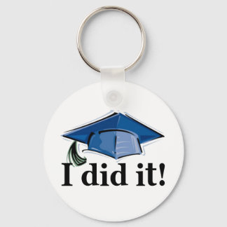 Graduation I Did It! Keychain
