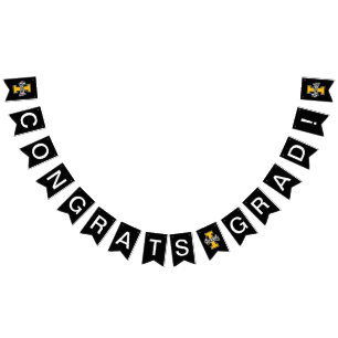 Graduation Idaho Vandals Logo Bunting Flags