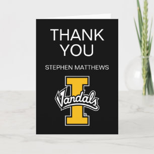 Graduation Idaho Vandals Logo Card
