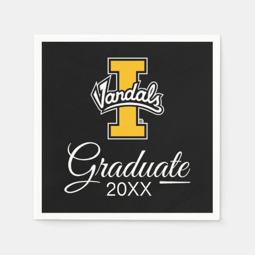 Graduation  Idaho Vandals Logo Napkins