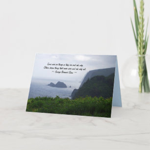 Graduation Inspiration, Hawaii Coast, Card