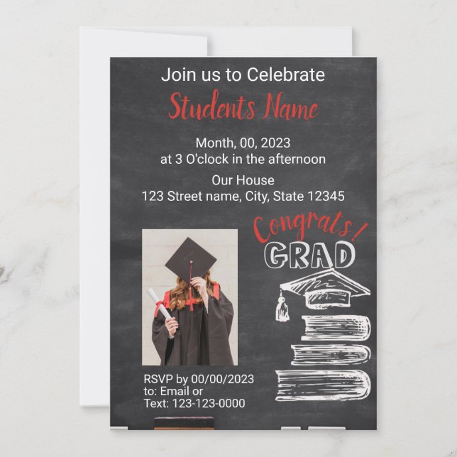 Graduation Invitation (Front)