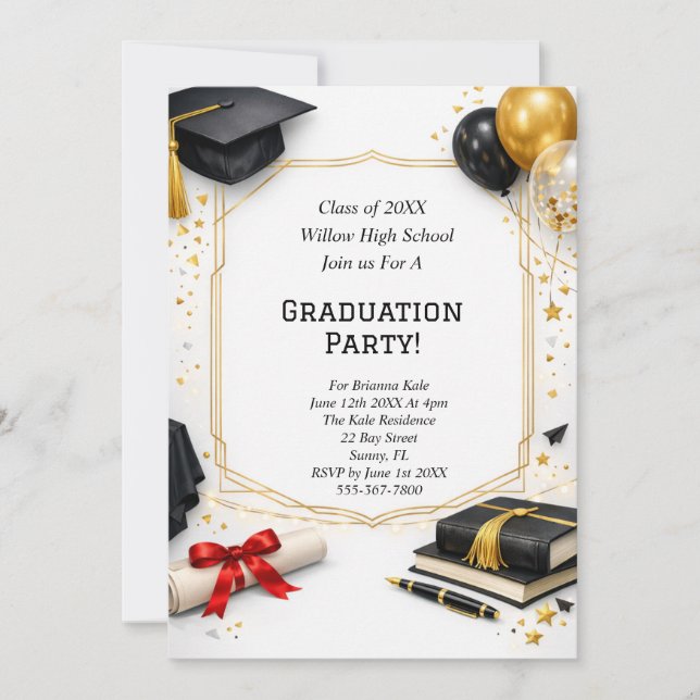 Graduation Invitation (Front)