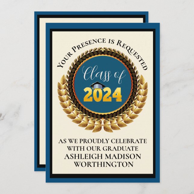 Graduation Invitation (Front/Back)