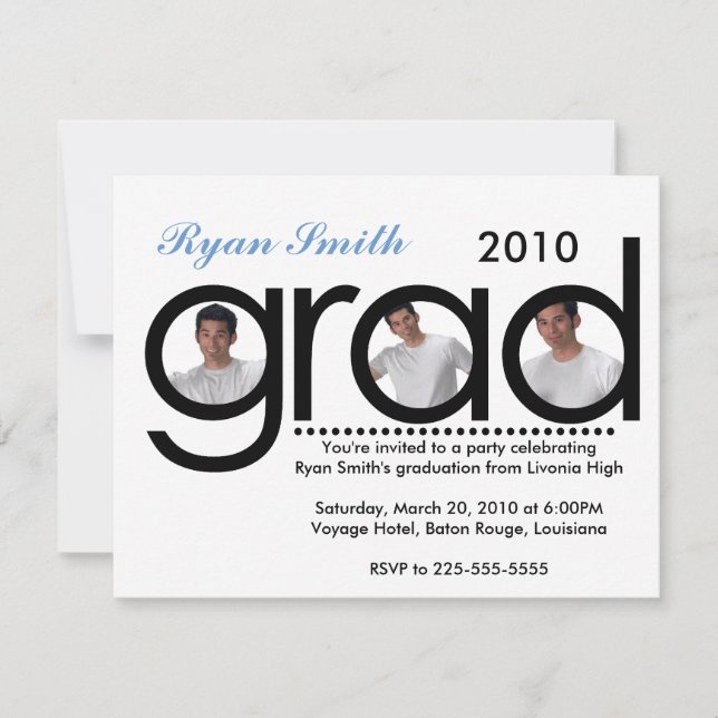 Graduation Invitation (Front)
