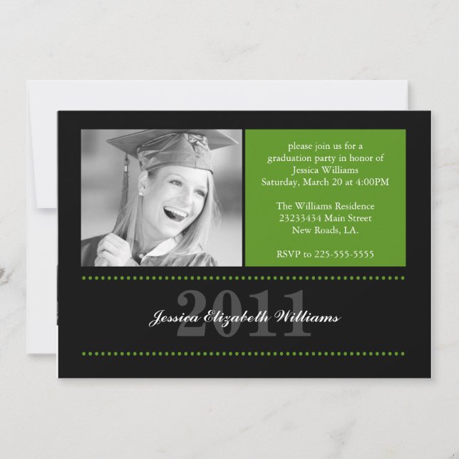 Graduation Invitation (Front)