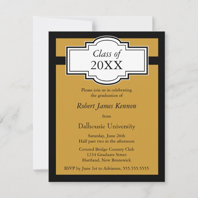 Graduation Invitation (Front)