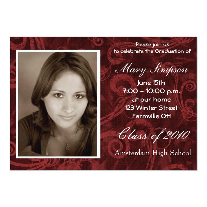 Graduation Invitation Cards | Zazzle.com