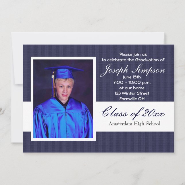 Graduation Invitation Cards (Front)