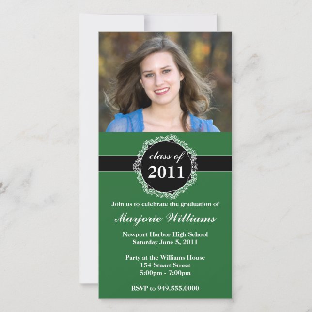 Graduation Invitation Class of 2011 (Front)