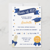 GRADUATION INVITATION, CLASS OF 2023 ANNOUNCEMENT | Zazzle