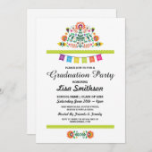 Graduation Invitation Party Fiesta Mexican Invite (Front/Back)