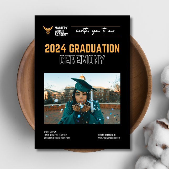Graduation Invitation Senior Graduate Announcement (Creator Uploaded)