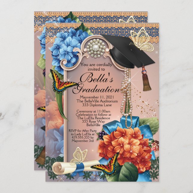 Graduation Invitations (Front/Back)