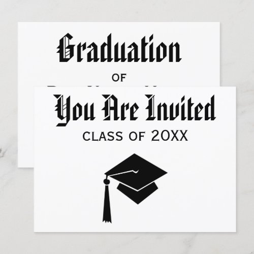 Graduation Invitations