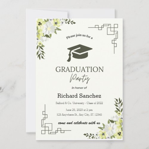 graduation invitations 2024