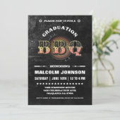 Graduation Invitations | BBQ Party (Standing Front)