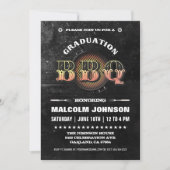 Graduation Invitations | BBQ Party (Front)