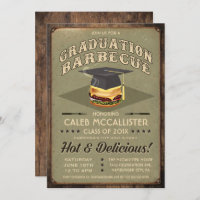 Graduation Invitations | BBQ Party