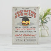 Graduation Invitations | BBQ Party v.2 (Standing Front)